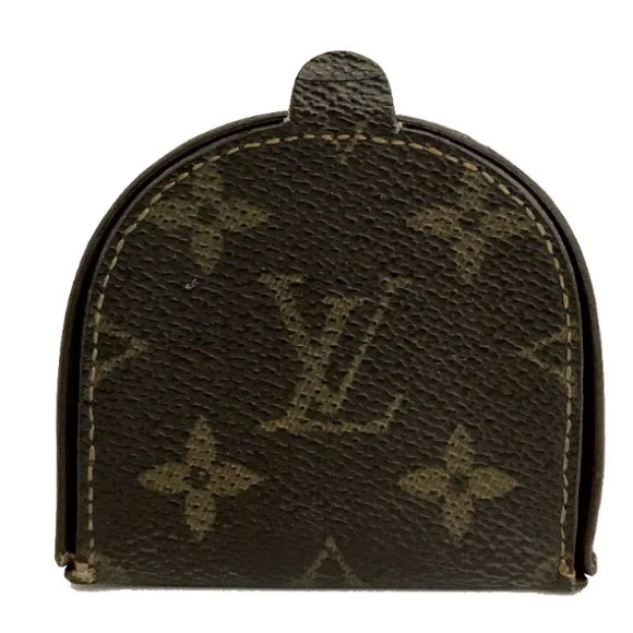 LOUIS VUITTON LV Monogram Coated Canvas Folding Coin / Pill Case - Picture 6 of 6